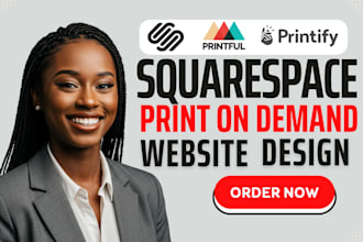design your squarespace print on demand store with printful integration