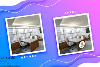design a professional zoom virtual background for your brand