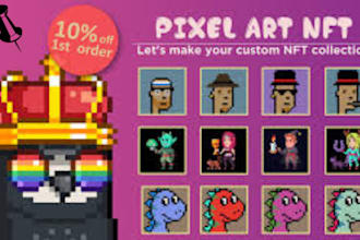 design a pixel art nft collection for your web3 project