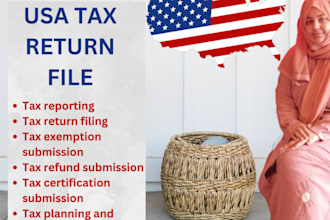 prepare US efile, business tax return, federal 1040, 1120 for llcs, corps and nr