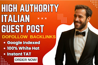 do high authority italian guest post with dofollow backlink