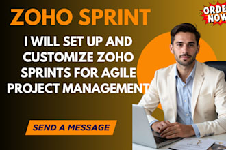 setup and customize zoho sprint for agile project management