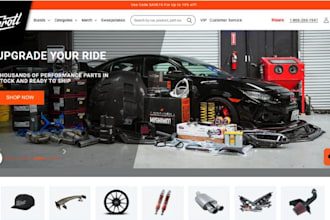 design auto part shopify store automobile website car rental website car dealer
