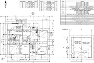 draw renovation and home addition drawings for city permit