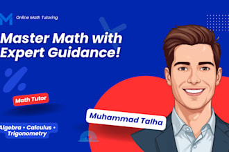 tutor algebra, calculus and trigonometry online