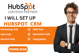 setup hubspot crm custom integrations and sales automation