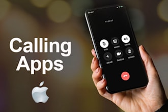 dating app,audio,video calling app using webrtc, chat app,crypto app for ios,web