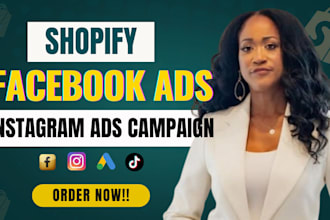 setup shopify facebook ads, instagram ads campaign, fb advertising, fb marketing