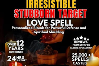 stubborn target love spell binding lust love spell obsession love spell