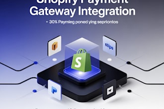 set up and verify shopify payment gateway including wise payoneer and paypal