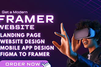 design develop website with webflow framer to figma wordpress to framer expert