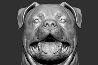 3d animal model animal sculpting realistic model 3d creature zbrush 3d printing
