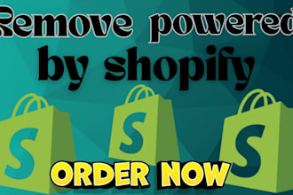 remove powered by shopify