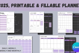 design hyperlink planner, printable planner or etsy digital products, gum road
