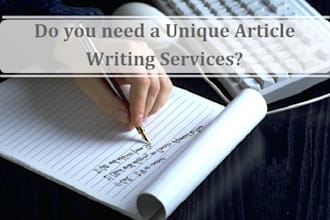 write informative and educational articles and blog posts