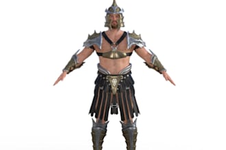 ready character model, nsfw arts, vrm, aaa texture, uv mapp, maya rig, animation