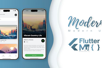 develop a custom mobile app with flutter