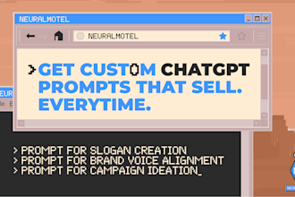 craft high converting chatgpt prompts for branding, ads, and content strategy