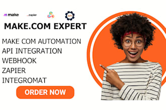 setup make com made com zapier automation integration