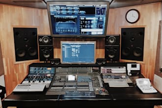 professionally and efficiently mixing and mastering your song or album