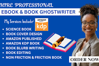 be your expert ghostwriter for science fiction, fantasy, and ebook meta reader