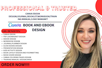 book formatting design canva ebook design canva workbook design journal design