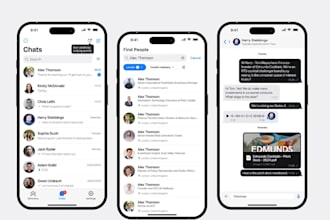 build messaging chat app, SMS messaging app, conversational app, secret chat app