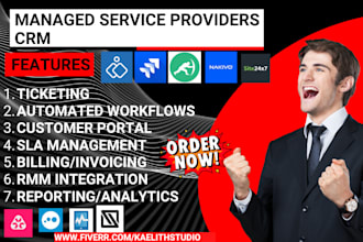setup msp crm zoho assist jira webtitan atera nakivo logmeincentral pulseway