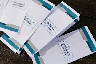 craft an eye catching bifold, trifold brochure or catalog