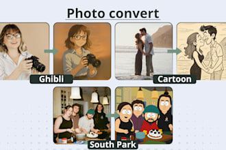 transform your image into animated series style artwork