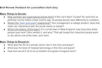 provide expert feedback on your worldbuilding as a sociology phd