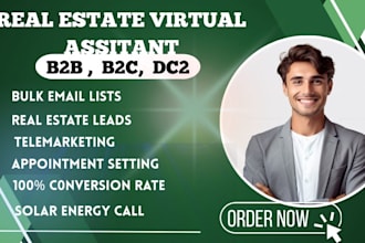virtual assistant for b2b cold calling and real estate appointment setting