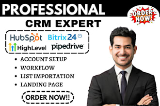 setup pipedrive hubspot integration gohighlevel monday crm zapier bitrix24 asana