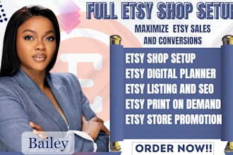 design etsy digital product planner for etsy shop setup etsy seo, etsy promotion