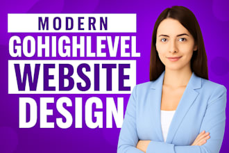 build gohighlevel website design, ghl sales funnel, and ghl landing page