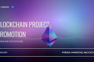 do promote crypto nft, digital art, token and blockchain ico promotion marketing