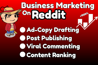 do reddit post management for business, website, ecommerce, saas or ai solutions