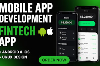 develop fintech, crypto wallet, neobank, p2p, trading, loan, flutter app