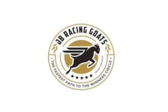 design eye catching super goat breeder racing logo