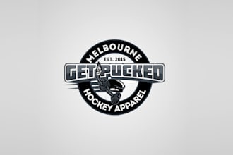 create great identity hockey apparel logo