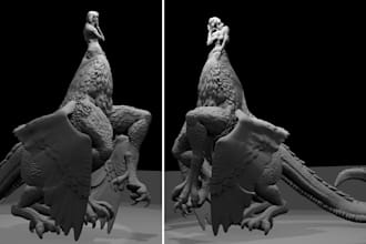 create custom 3d models for figures, using ai and blender