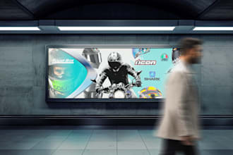 design billboard, digital ad banne, signboard, or banner ads