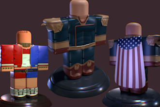 create 3d roblox ugc model roblox map roblox clothing roblox 3d model low poly