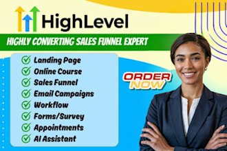 gohighlevel landing page gohighlevel website gohighlevel sales funnel ghl expert