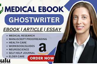 ghostwrite medical ebook self help journal health and fitness ebook writer canva