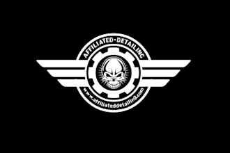 design existing car detailing business brand logo