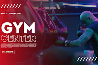 wix fitness website redesign, build wix gym website, wix retreat website design