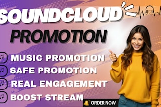 do viral soundcloud album promotion and music promotion