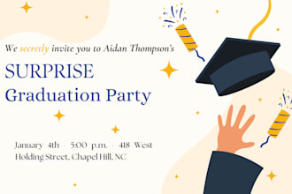 create an invitation or save the date
