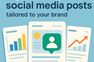 manage social media accounts